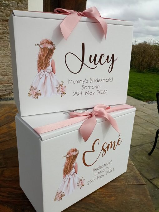 Bridesmaid Flowergirl Dress Box