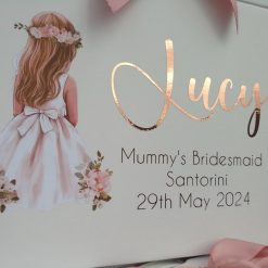 Bridesmaid Flowergirl Dress Box