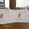 bridesmaid and flowergirl travel boxes